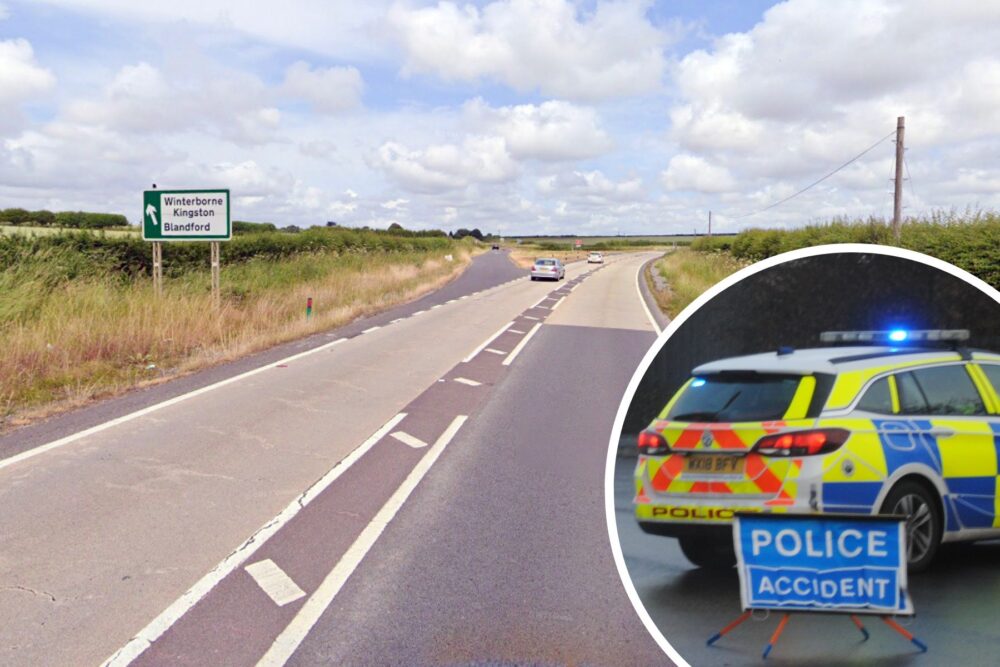 The crash happened on the A31 at Bere Regis, according to Dorset Police