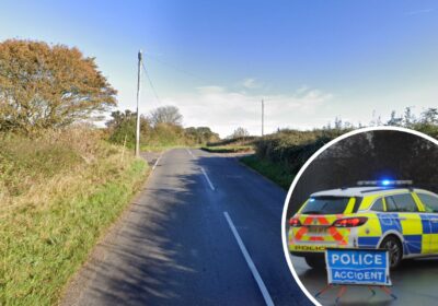 The crash happened on the B3143 Slyer's Lane, near Dorchester