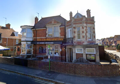 The alleged incident took place in the garden of The Crows Nest Inn, Swanage. Picture: Google