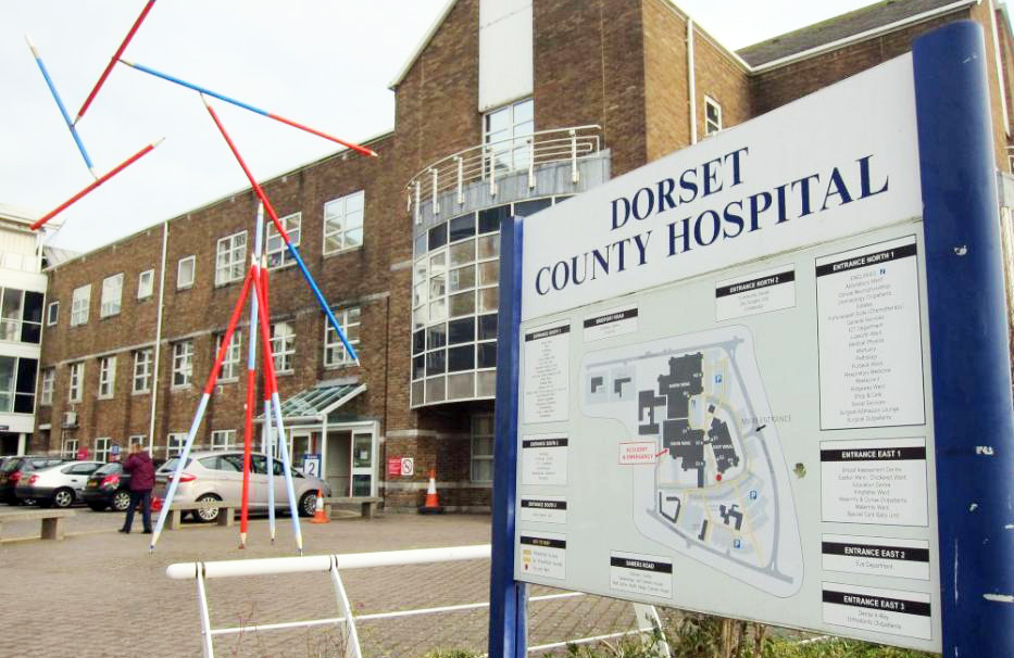 Dorset County Hospital, in Dorchester, received an overall score of 7.9/10