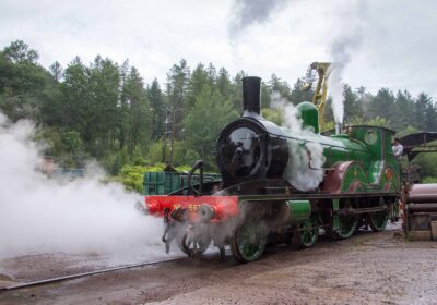 The London and South Western Railway T3 class No 563 has been restored after it was donated to the Swanage Railway Trust. Picture: Nathan Au