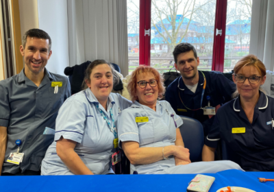 NHS staff will be on hand to help on the day