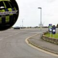 The incident started in the Highcliffe Cliff Top car park in Christchurch, according to Dorset Police