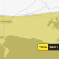 The Met Office weather warning is in place for Wednesday, between 4am and 6pm. Picture: Met Office