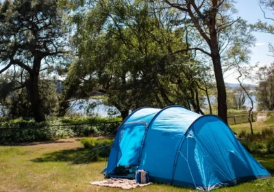 The Brownsea Island campsite boasts views across Poole Harbour. Picture: National Trust/Robin Kitchin