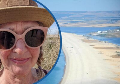 DJ Crumpet Claire is among those set to perform on Chesil Beach on September 19. Beach picture: Finnbarr Webster