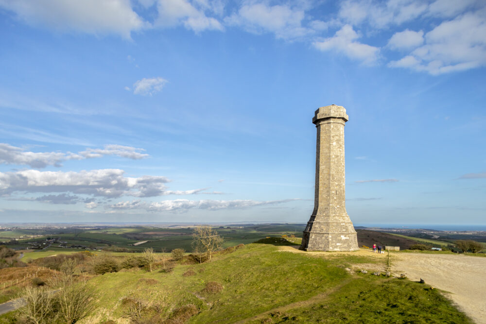 The Hardy Monument, near Dorchester. Picture: National Trust/John Miller