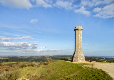 The Hardy Monument, near Dorchester. Picture: National Trust/John Miller