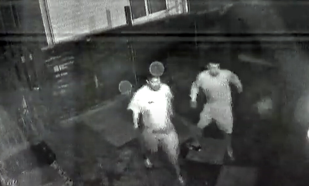 Dorset Police are keen to speak to these people after the suspected arson attack in Poole. Picture: Dorset Police