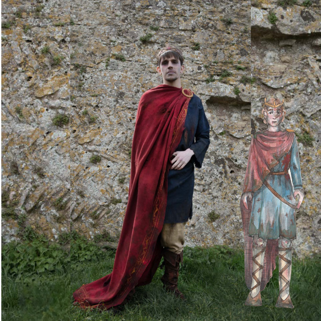 King Edward the Martyr was stabbed in the back at the castle in 975. Picture: Bella Swatman