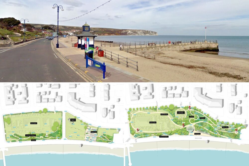 Residents are being urged to have their say over options for Swanage seafront