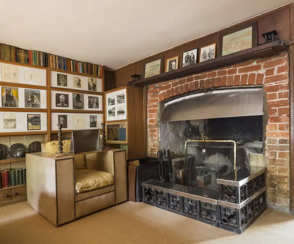 The book room at Clouds Hill. Picture: National Trust Images/James Dobson
