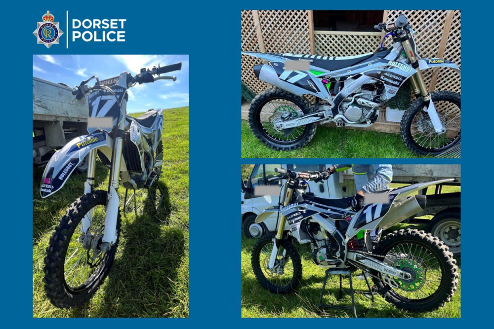 The bike was stolen from a shed in Poole. Picture: Dorset Police