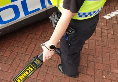 Police officers in Dorset will be using handheld metal detectors to crackdown on knife crime. Picture: Dorset Police