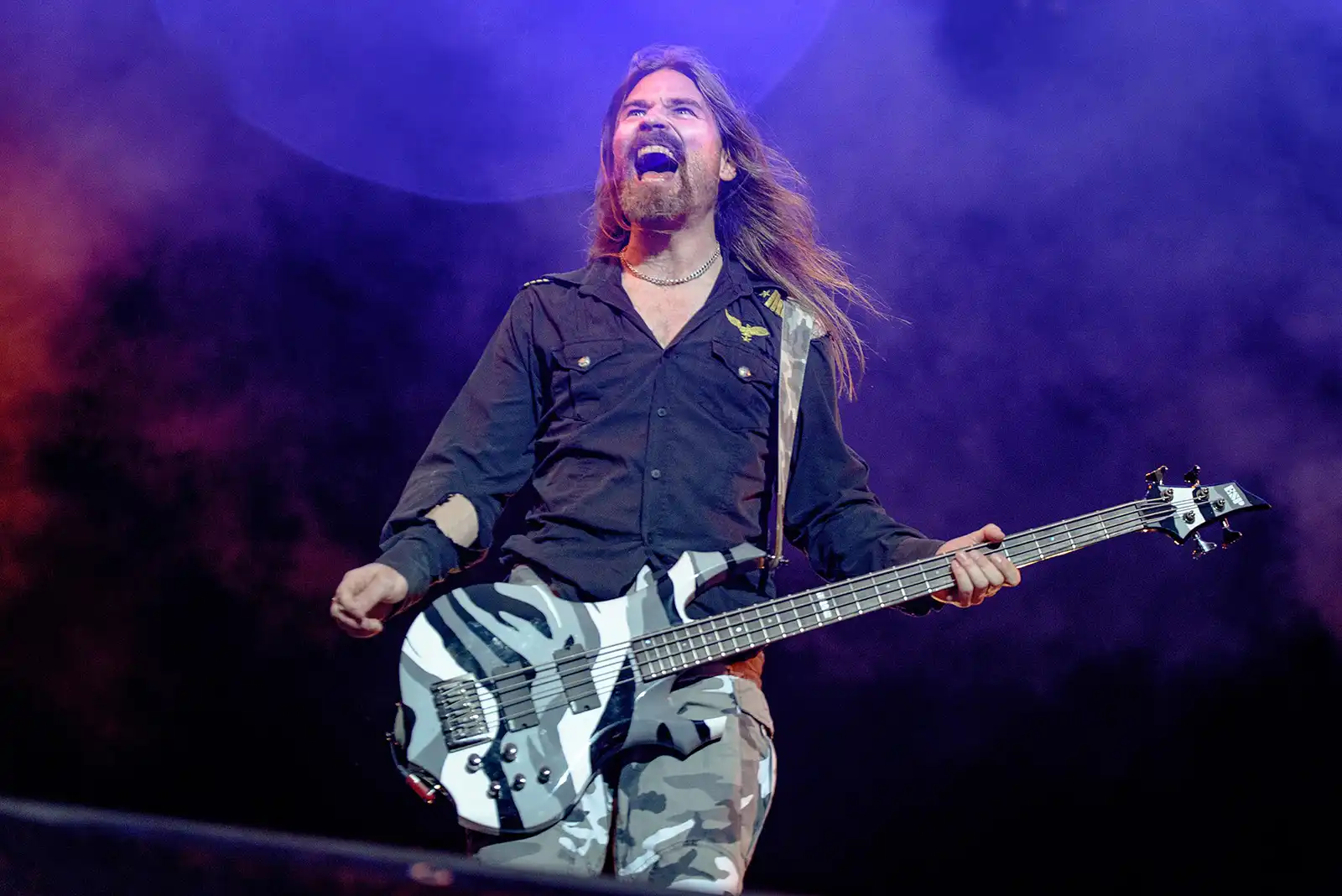 Pär Sundström from Sabaton is heading to Dorset. Picture: pitpony.photography / CC-BY-SA-3.0