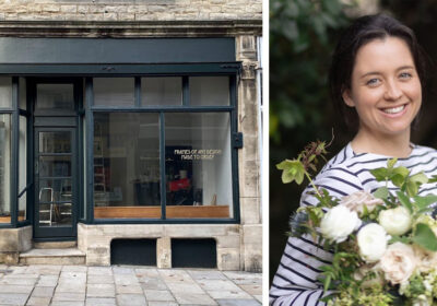 Selina Kerley's new flower shop at 62 High Street, Swanage