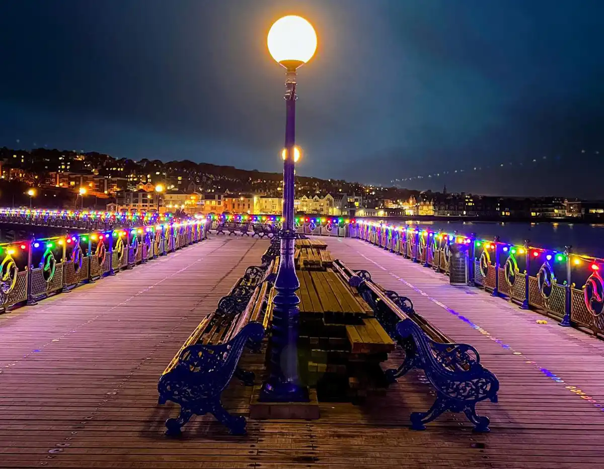 The Lighting Up Lives event is returning to Swanage Pier in December. Picture: Matt Coleman Photography