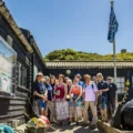 Volunteers at the Kimmeridge Wild Seas Centre. Picture: Phil Abraham/Dorset Wildlife Trust