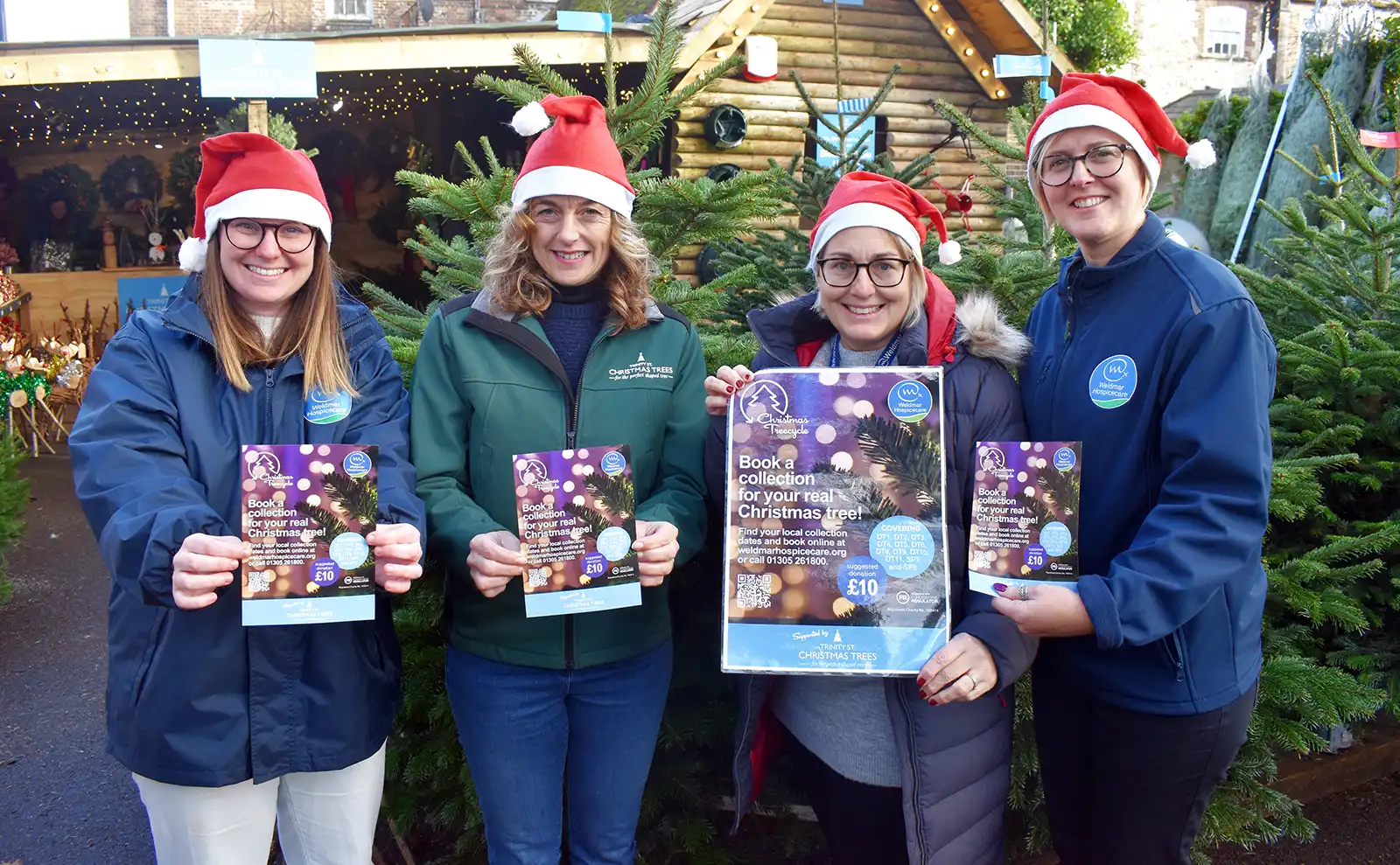 Weldmar Hospicecare has launched the 2023 Christmas Treecycle campaign