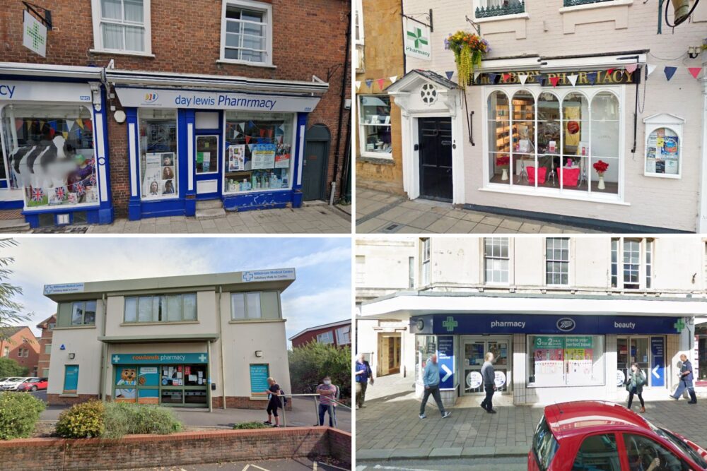 Day Lewis in Wareham; The Abbey Pharmacy in Sherborne; Boots in Frome and Rowlands in Salisbury are open on Christmas Day