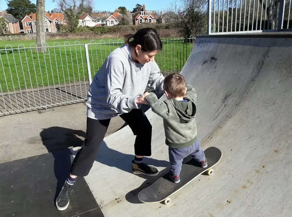 People  of all ages have been involved with the Swanage Skatepark project. Picture: SSCP