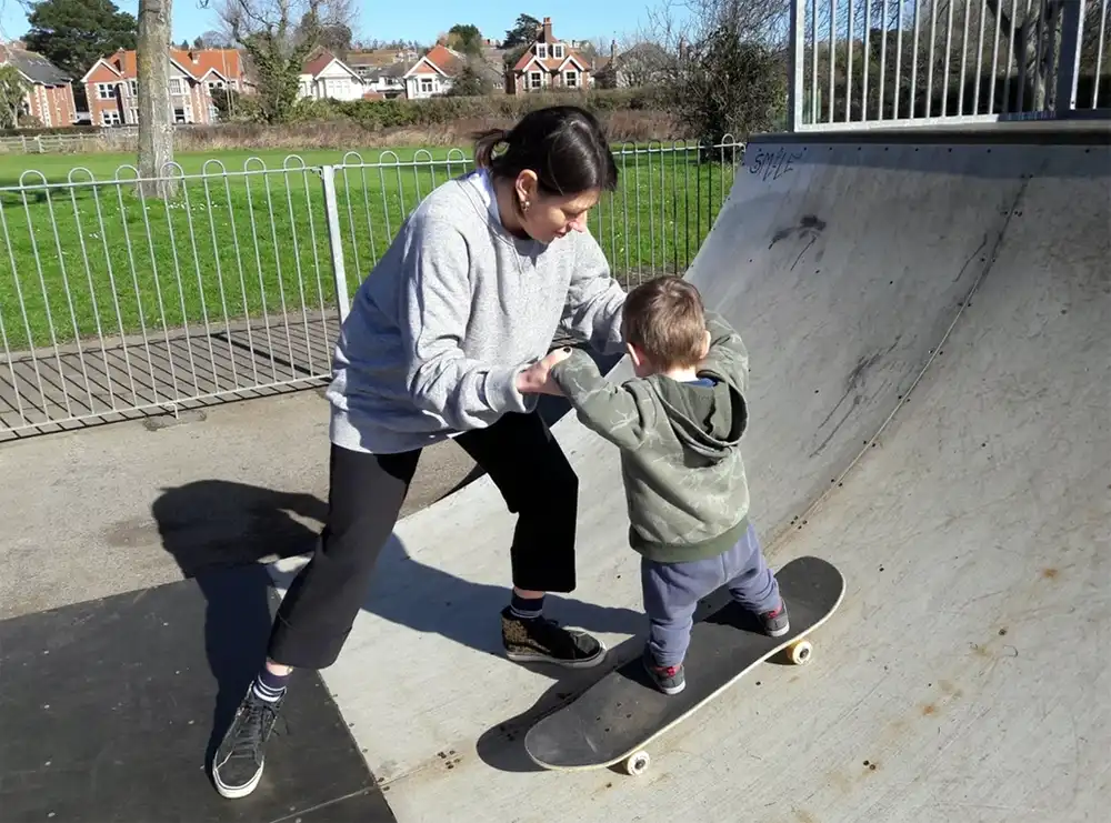 People of all ages have been involved with the Swanage Skatepark project. Picture: SSCP
