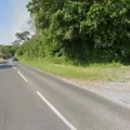 The crash happened in Waddock Drove, near Hurst Moreton. Picture: Google