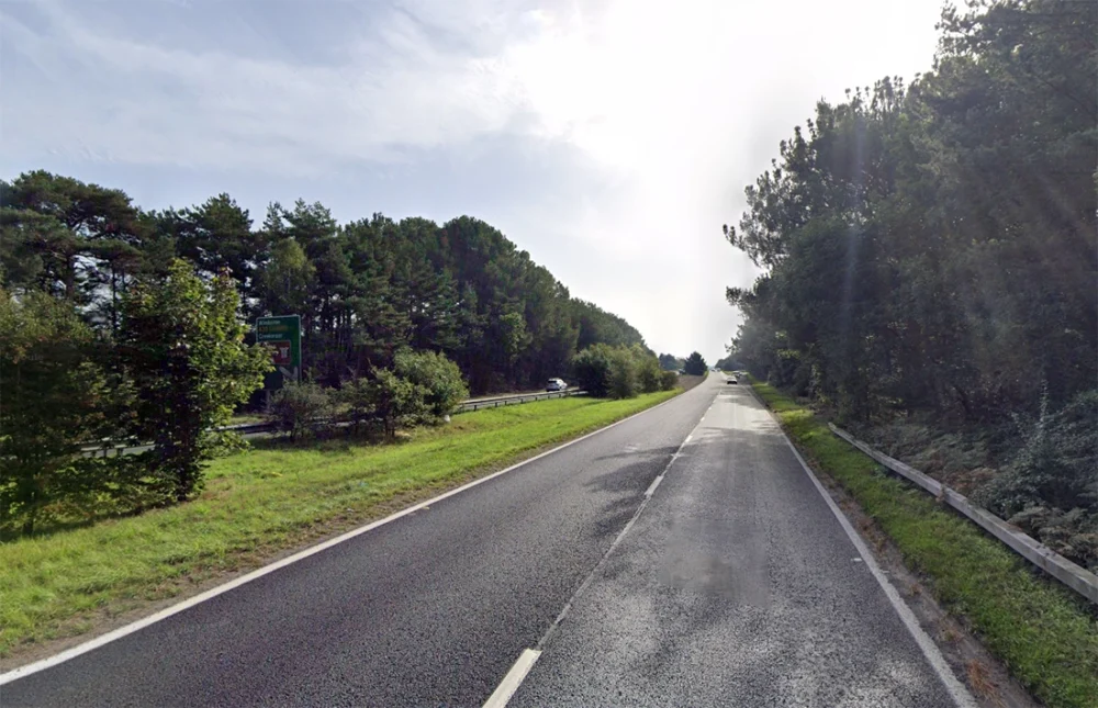 The crash happened on the A35 Upton bypass. Picture: Google