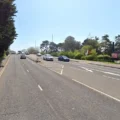 The cyclist was found on Barrack Road, Christchurch, with serious head injuries. Picture: Google
