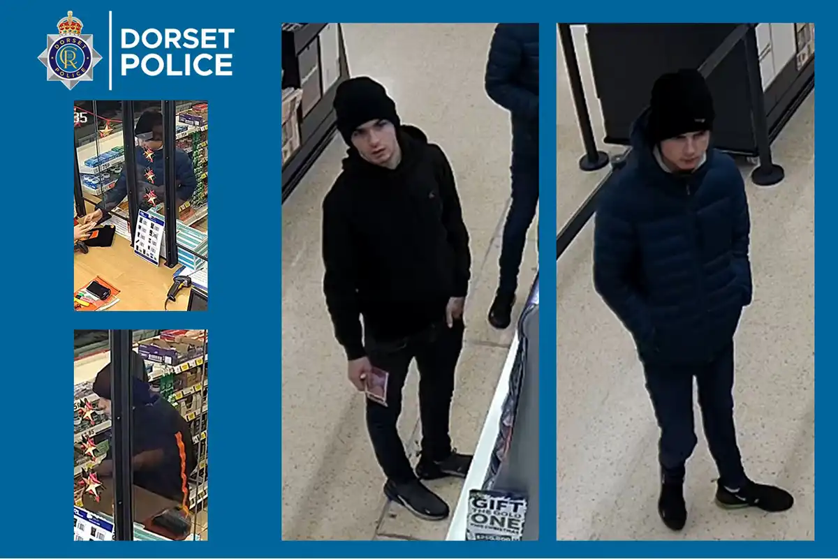 Police are keen to trace these people in connection with the incidents at Tesco in Poole. Picture: Dorset Police