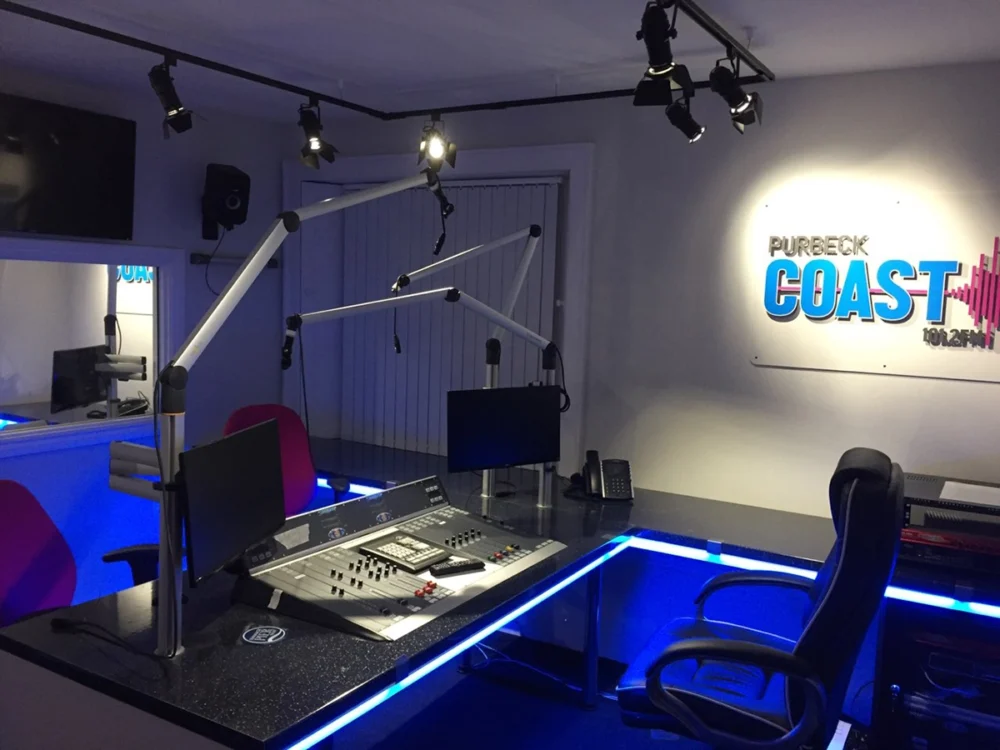 The studio at Purbeck Coast FM will soon cease to broadcast. Picture: Swanage Pier Trust
