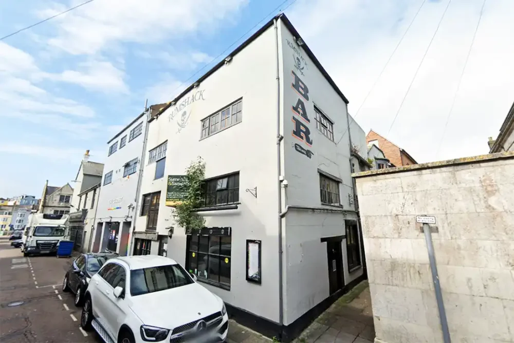 The former Rumshack bar and restaurant could be converted into to houses and two maisonettes. Picture: Google