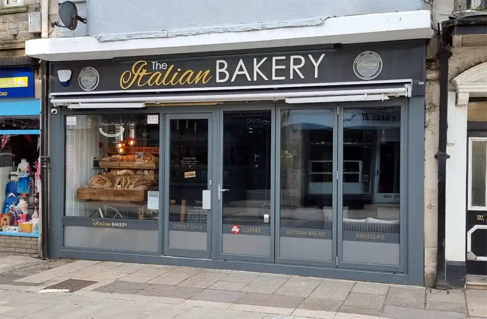 The Italian Bakery is the new name for the shop formerly occupied by Haymans in Swanage. Picture: Symmetry/Dorset Council