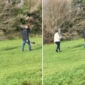 Police are keen to trace these people after an incident in Whitecliff Park, Poole, on Boxing Day. Picture: Dorset Police