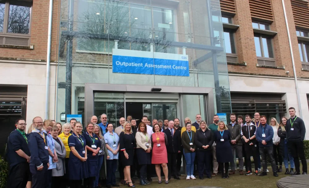 The department stretches across two floors of South Walks House