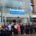 The department stretches across two floors of South Walks House