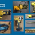 Power tools are among the recovered items. Picture: Dorset Police