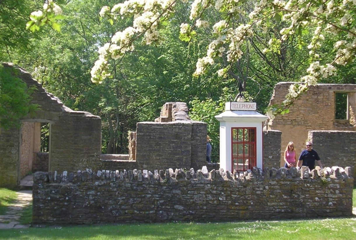 Tyneham village is open to the public for 160 days each year 