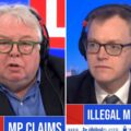 Michael Tomlinson, right, was interviewed by Nick Ferrari on LBC. Pictures: LBC