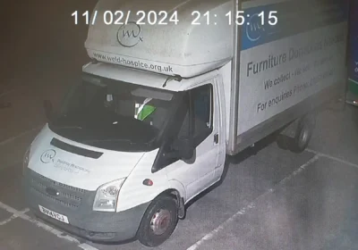 The Weldmar Hospicecare van was stolen from the Granby Industrial Estate, Weymouth, on February 11. Picture: Dorset Police