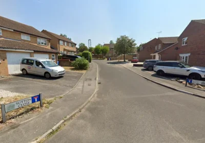 The burglary occurred in Sutton Close, Poole, police said. Picture: Google