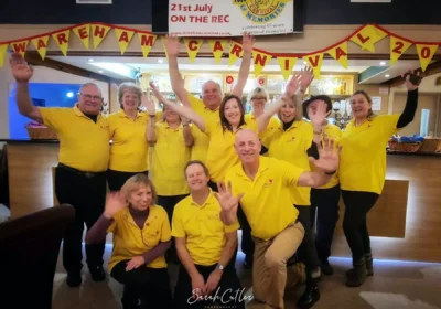 Members of the Wareham Carnival team at the 2024 launch. Picture: Sarah Cutler