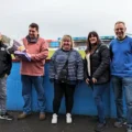 Hayley Singleton was back at the Bob Lucas Stadium in Weymouth. Picture: Weymouth FC