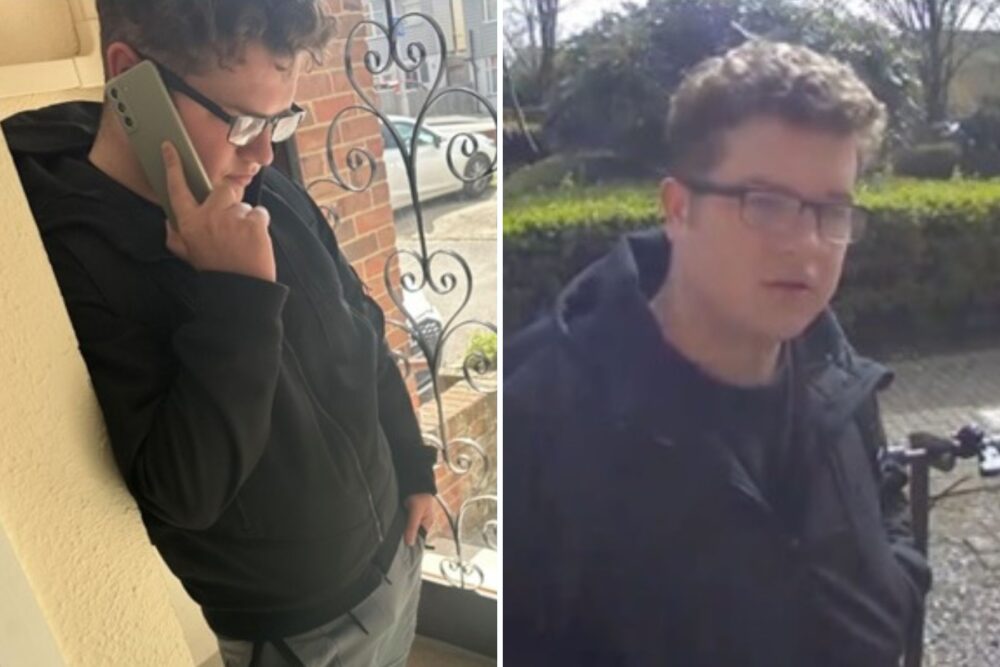 Officers are keen to identify this person in connection with the incidents. Pictures: Dorset Police