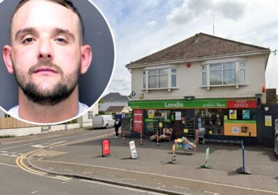 Benjamin Fooks has been jailed for attempted robbery at Londis in Stour Road, Christchurch. Pictures: Google/Dorset Police