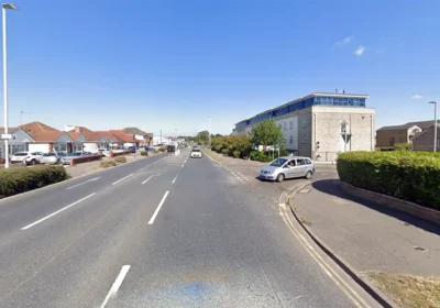 The crash happened at the junction of Ringwood Road and Rossmore Road in Poole. Picture: Google