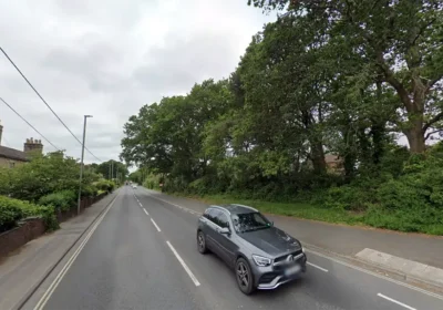 The incident happened on Sandford Road, near Wareham. Picture: Google