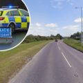 The crash happened on the A351 Wareham Bypass on Sunday evening