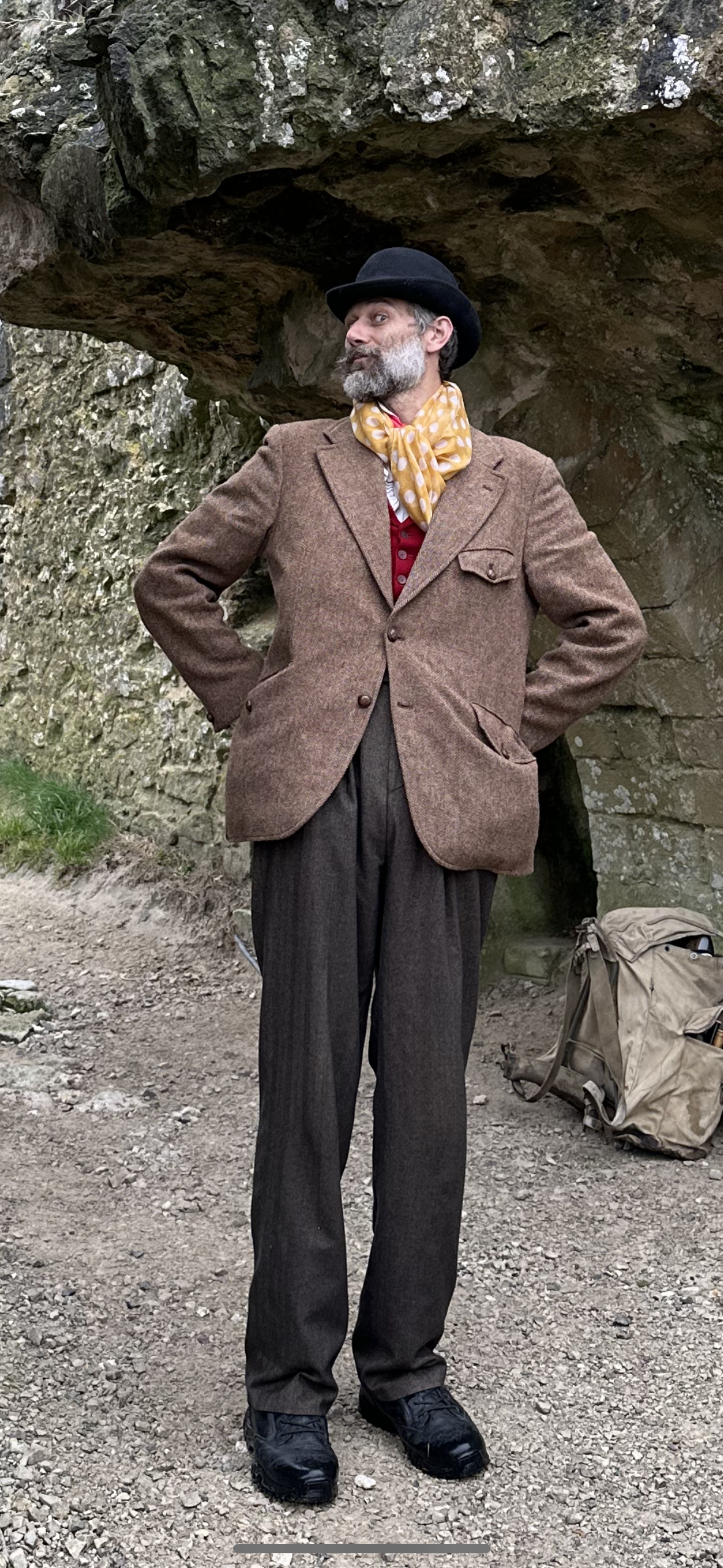 Keeper of Corfe Castle storytelling tours Picture: National Trust/ Fleur Castell