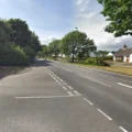The crash happened in Lymington Road, Christchurch. Picture: Google